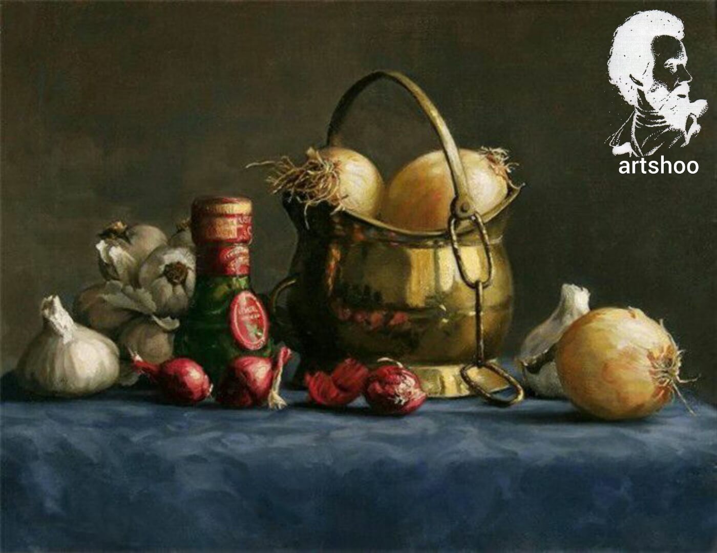 آموزش نقاشی رنگ روغن